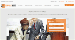 Desktop Screenshot of corporatedge.co.in